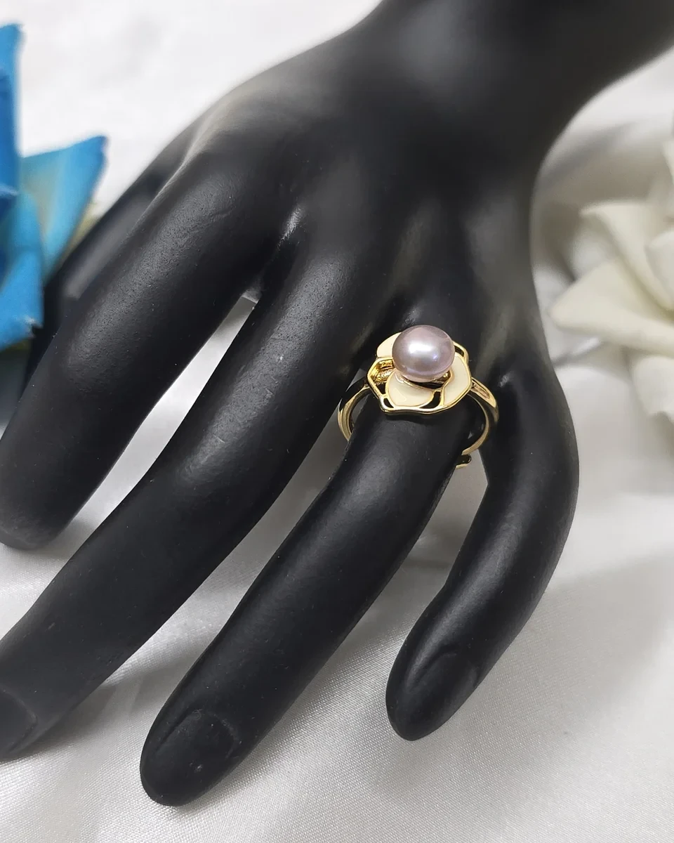 Twilight Breeze Pearl Ring