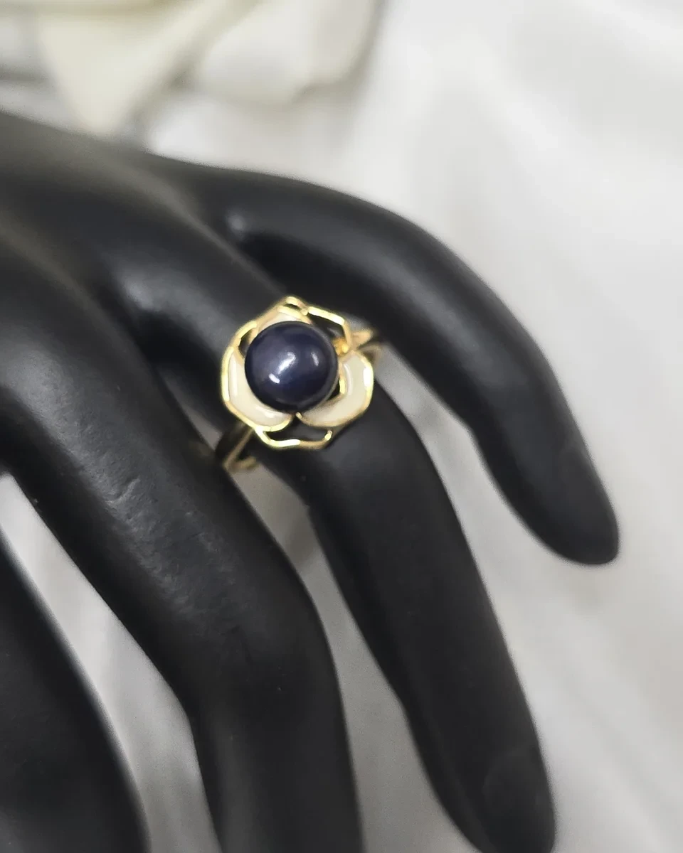 Moonlit Grace pearl ring