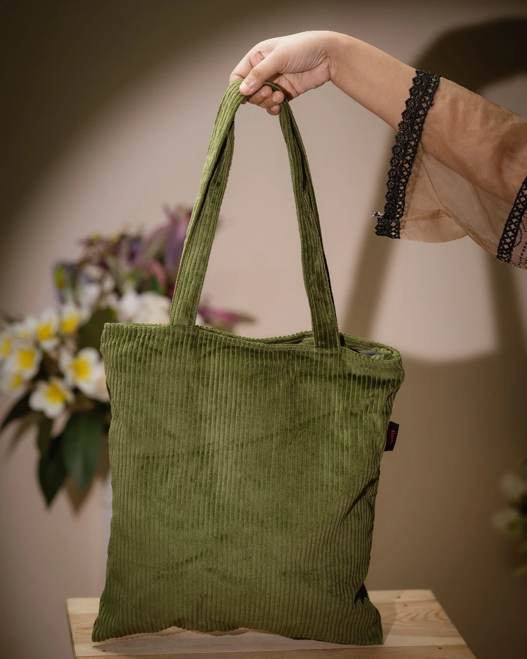 Heritage Corduroy Premium Essential Tote