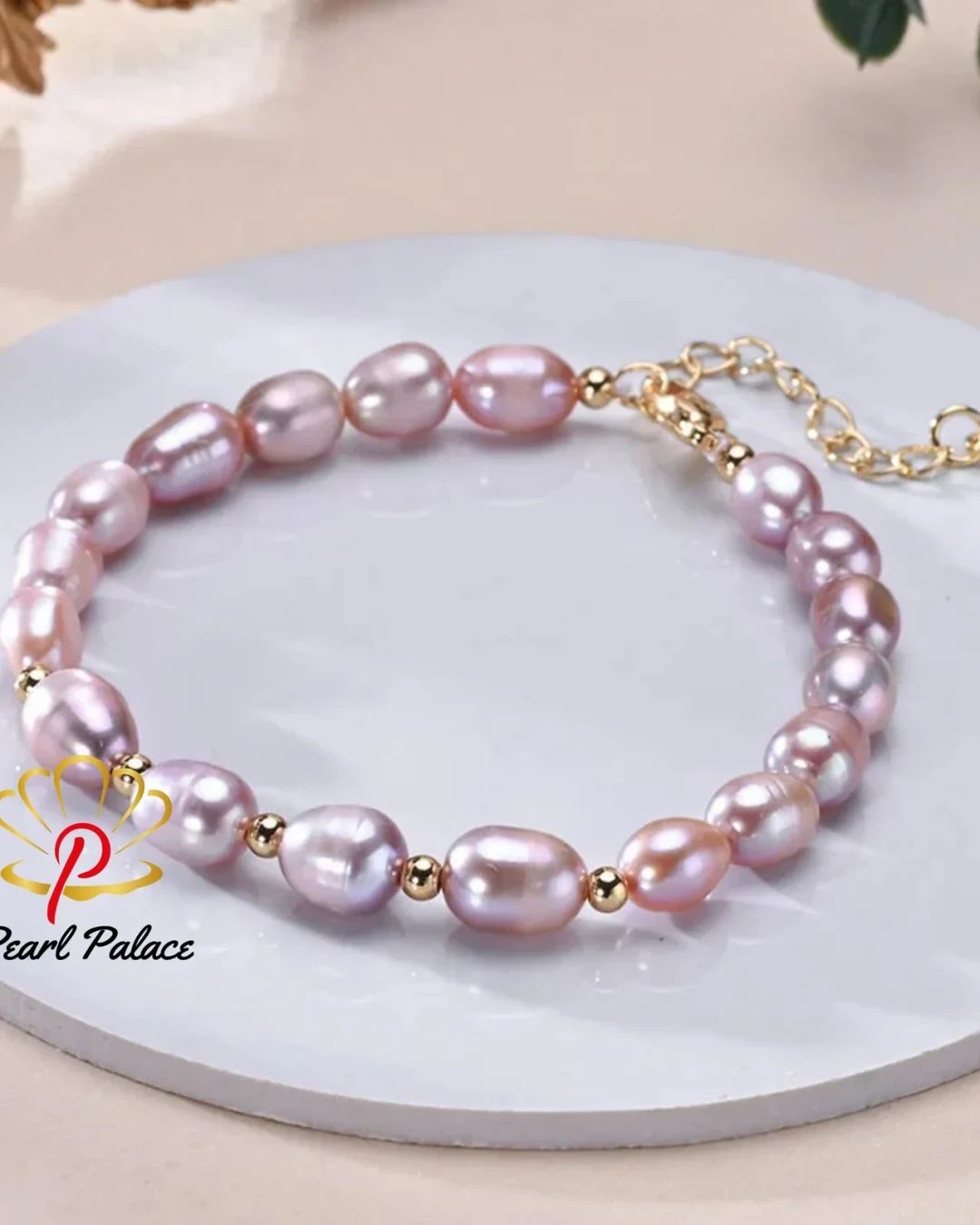 6-7mm Rice Shape Freshwater White Pink Purple Mixed Color Bracelet 925 Sterling Silver Jewelry