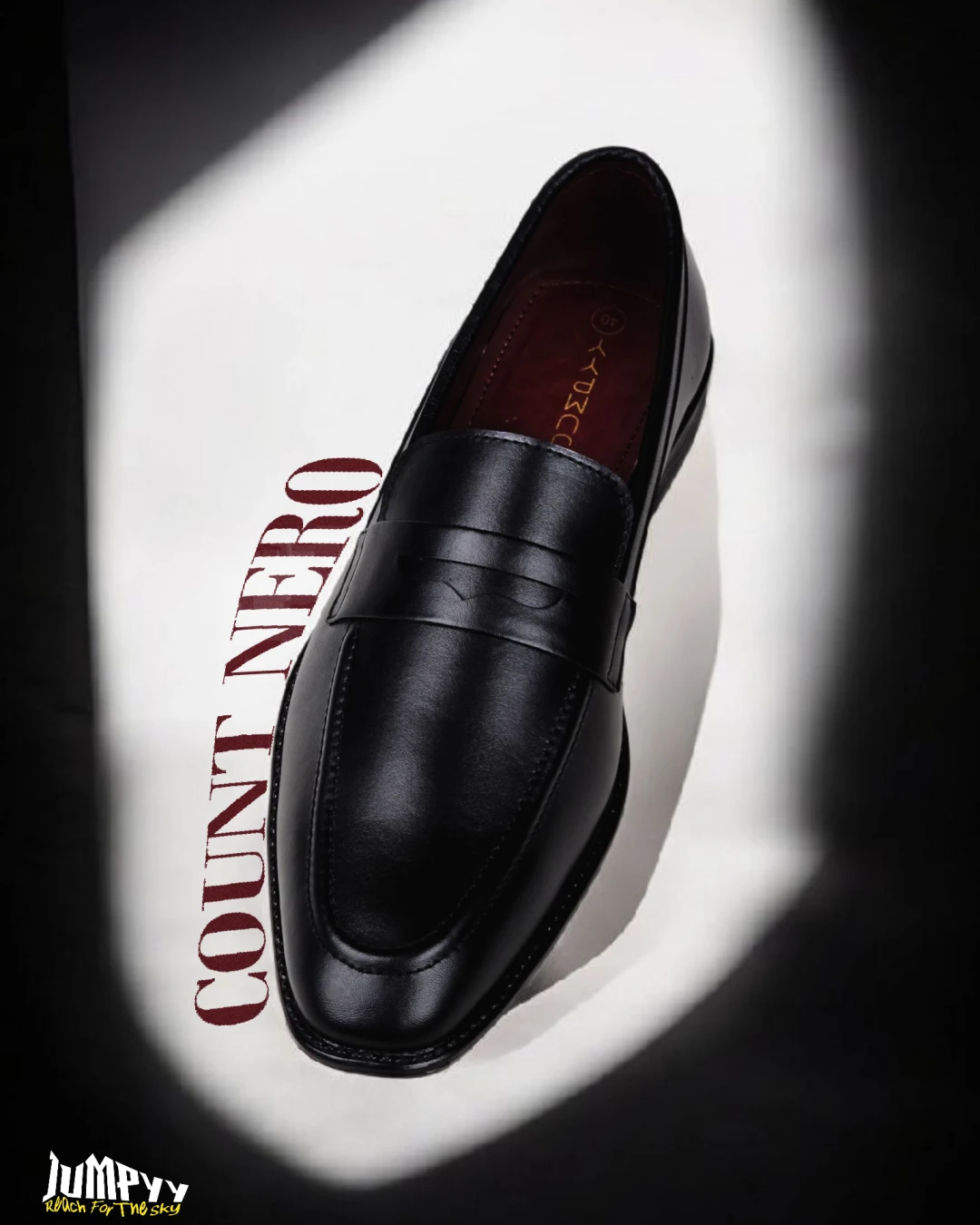 The Count: Chisel-Toe Penny Loafer | 100% Authentic Cow-Leather