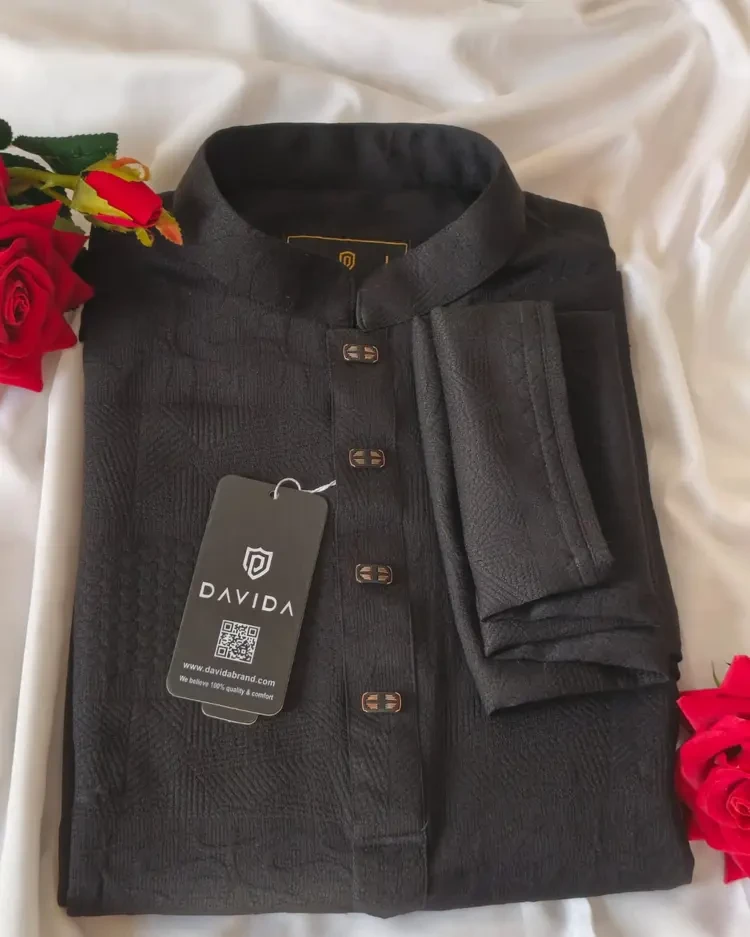 Chinese Ambush Cotton Panjabi (Black)