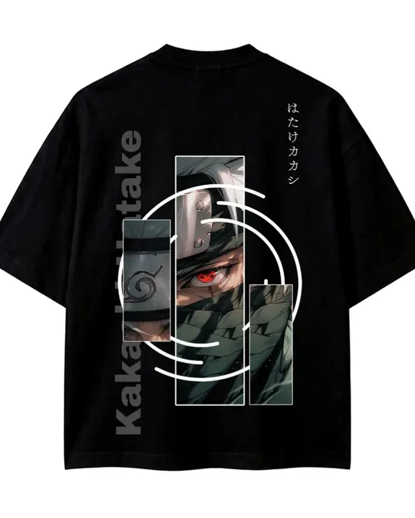 Kakashi Hatake Drop Shoulder T-Shirt
