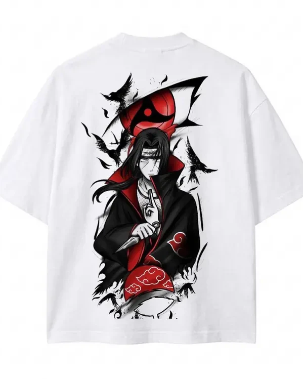 Itachi Uchiha Drop Shoulder T-Shirt