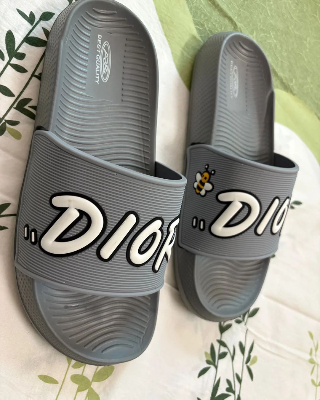 Dio0r Light Grey Premium Slides- Imported From China