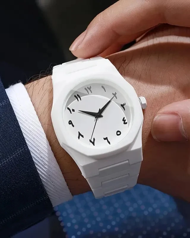 Arabic Zenith Poly-Fiber – Ultra-Light Stealth Black Arabic Numeral Watch