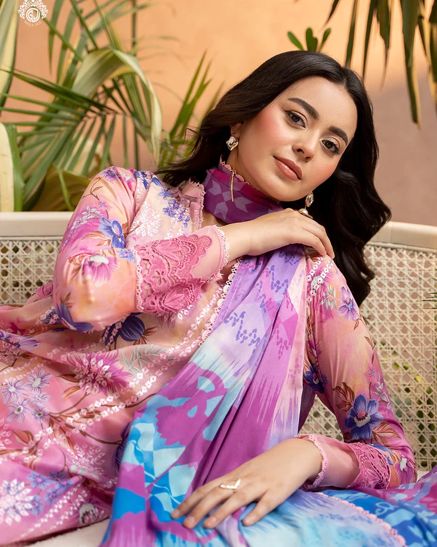 Pakistani Gullbano by Gull Jee Unstitched – Rose Peta