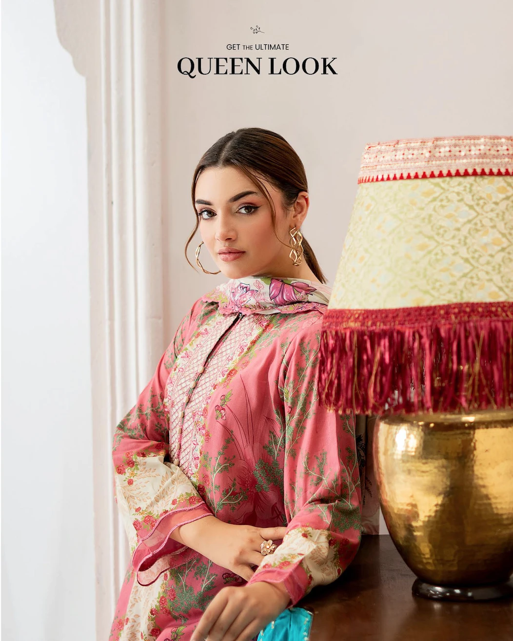 Pakistani Mahajal Vol. 16 by Gull Jee Unstitched – Rosy Garden Ring Edition