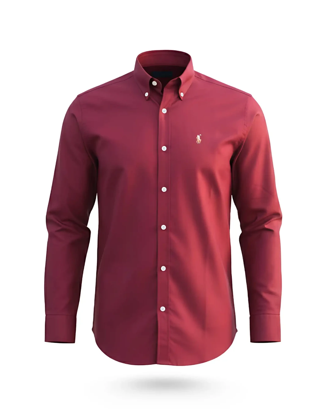 Premium Oxford Cotton Solid Maroon