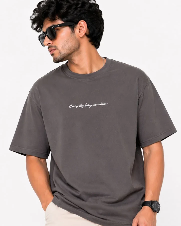 Together — Royal Crest Designer Drop Shoulder Tee
