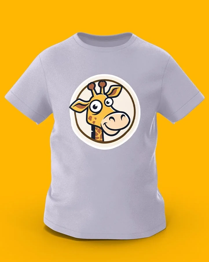 GoofyGiraffe “Original Mascot” Signature Logo Kids TEE