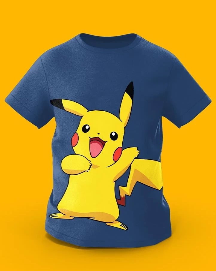 GoofyGiraffe “Pikachu Spark” Electric Adventure Kids TEE