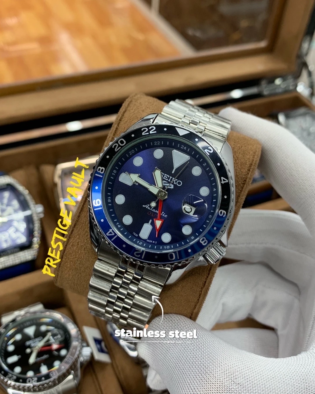 Seiko 5 Sports GMT Mechanical