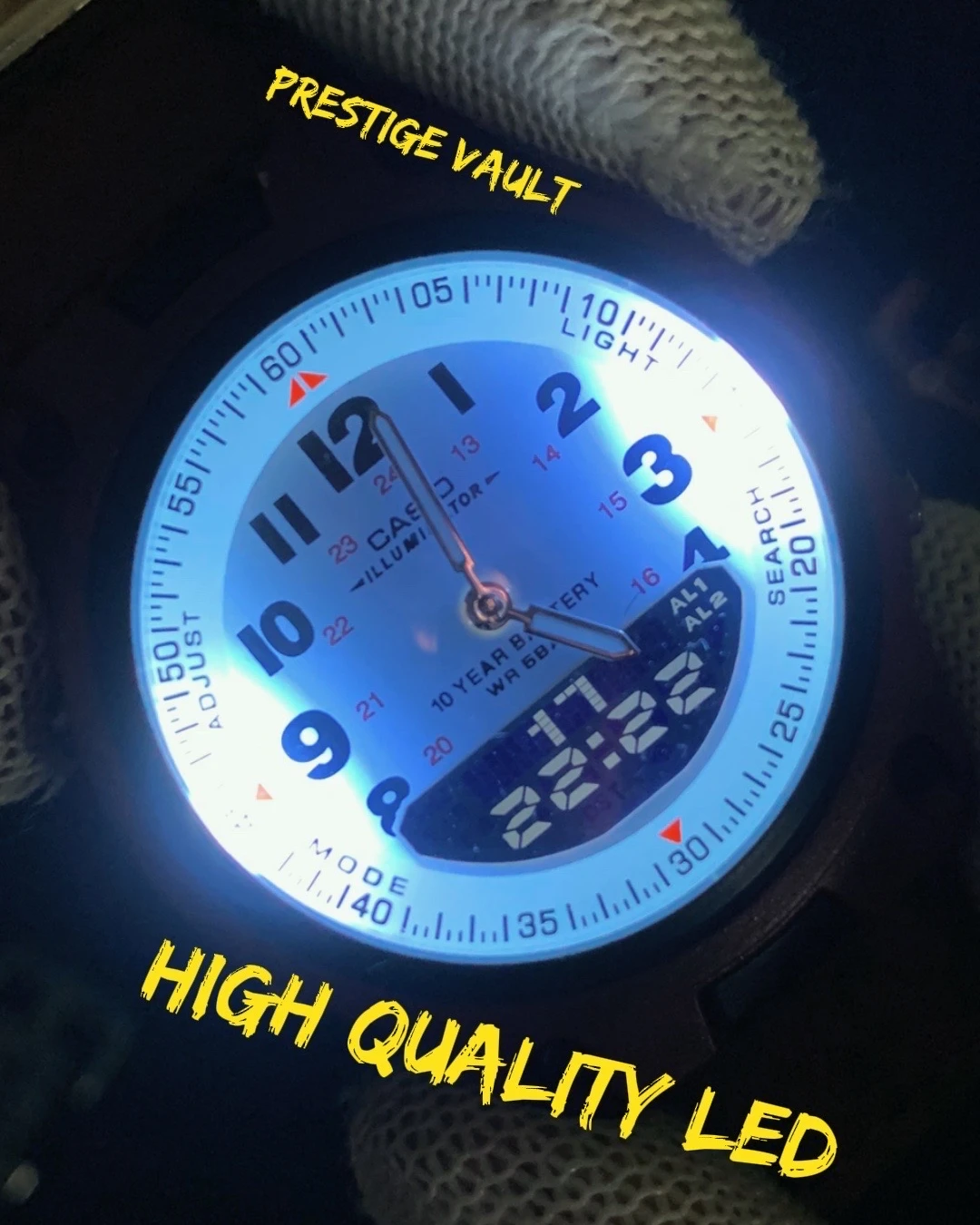CASIO ILLUMINTOR -Silver With Black
