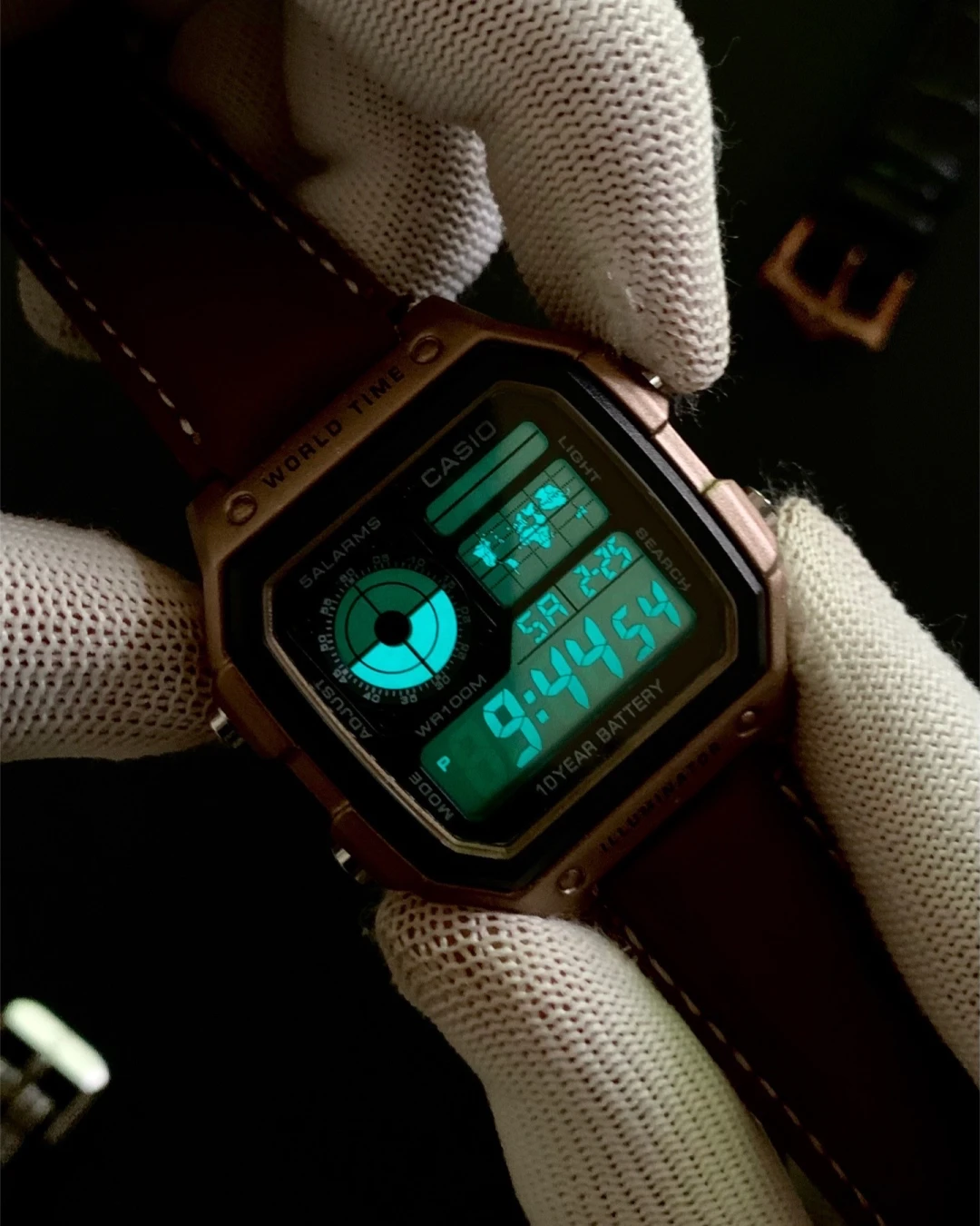 CASIO World Timer Full Black