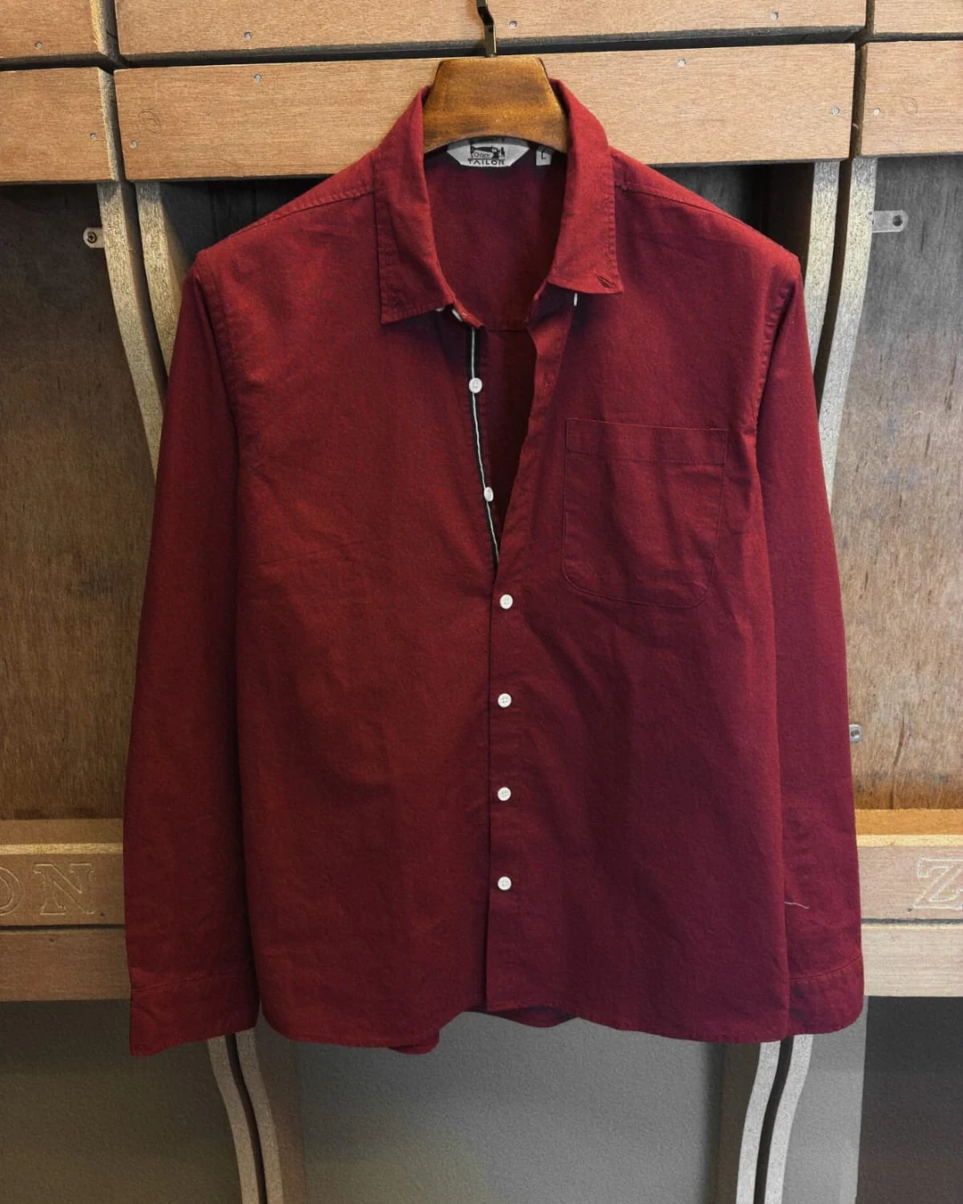 Deep Wine Maroon