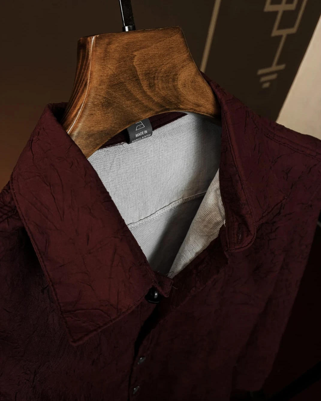 Deep maroon