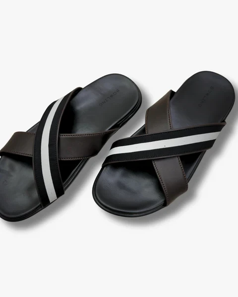 Bowling Cross Fury Slides-Coffee