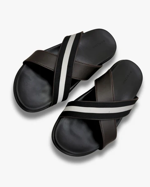 Bowling Cross Fury Slides-Coffee