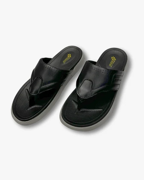 Bowling Booster Leather Sandal 1.0-Black