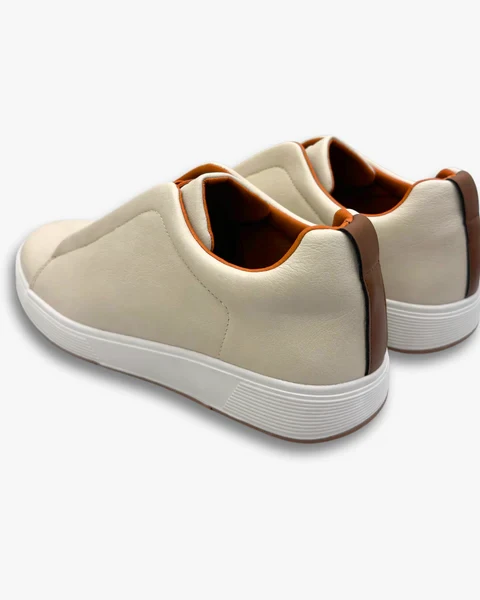 Bowling X Evolution Sneakers Coffee White