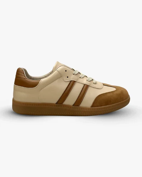 Bowling Legend Sneakers Beige