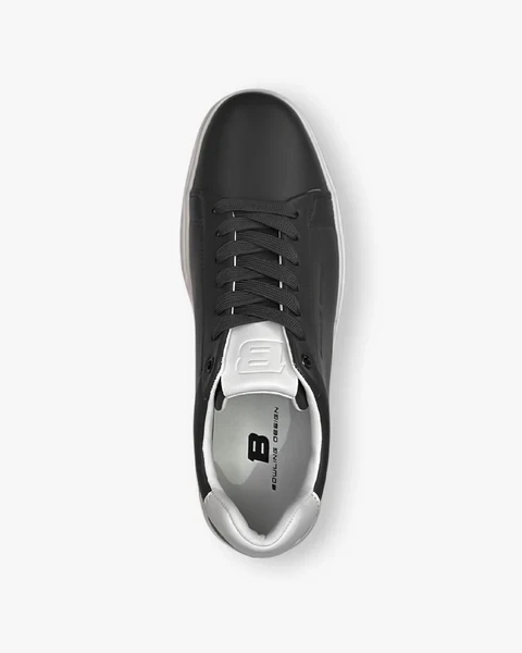 Bowling Titan Sneakers-Black & White