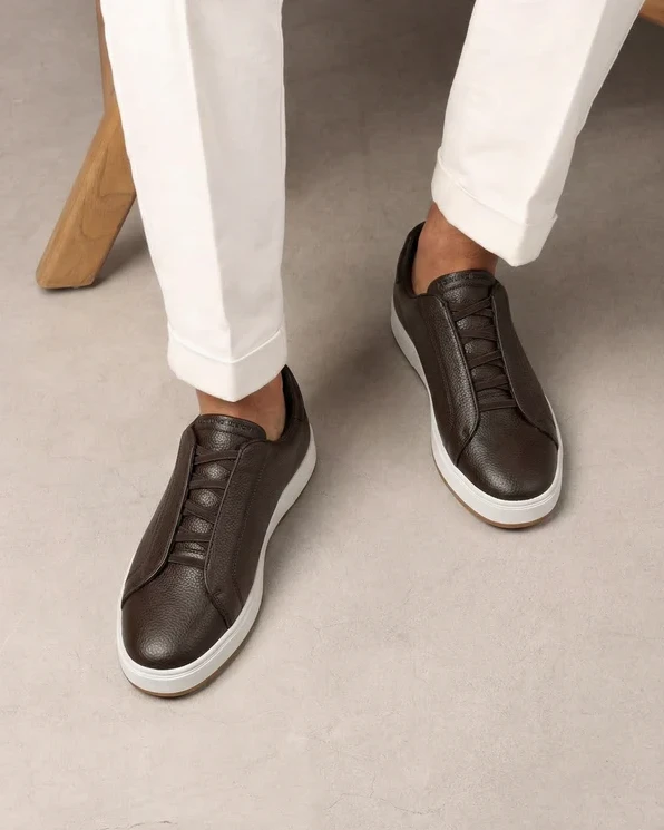 Bowling X Revolution Sneakers-Coffee