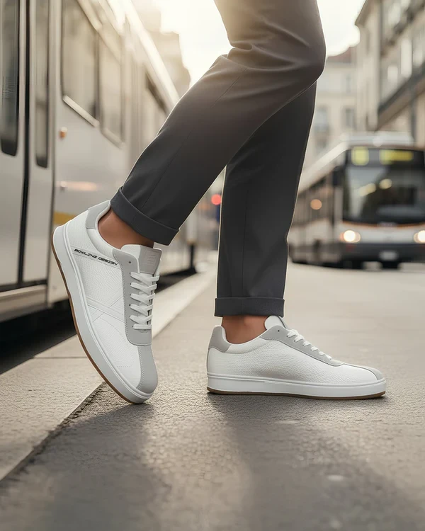 Bowling Orbit Sneakers-White