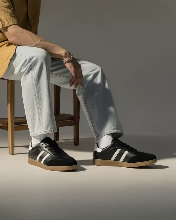 Bowling Legend Sneakers Black & White