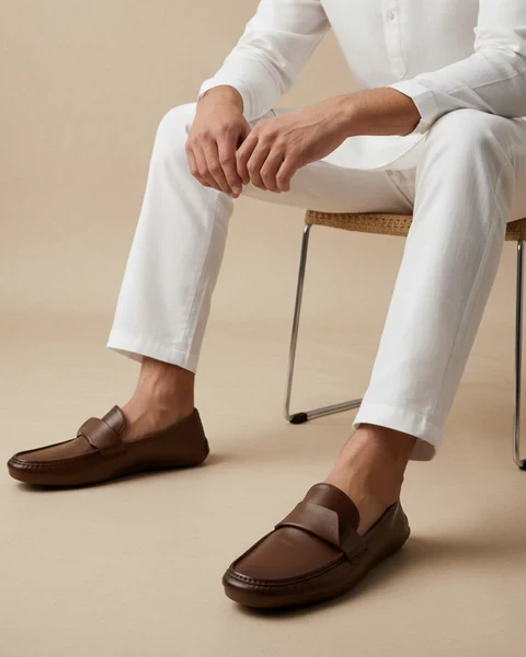Bowling Flex Motion Loafers Coffee
