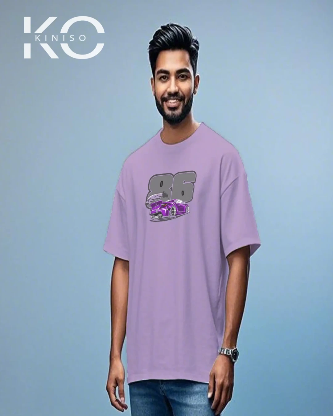 JDM 86 Racing Drift Graphic Drop Shoulder T-Shirt