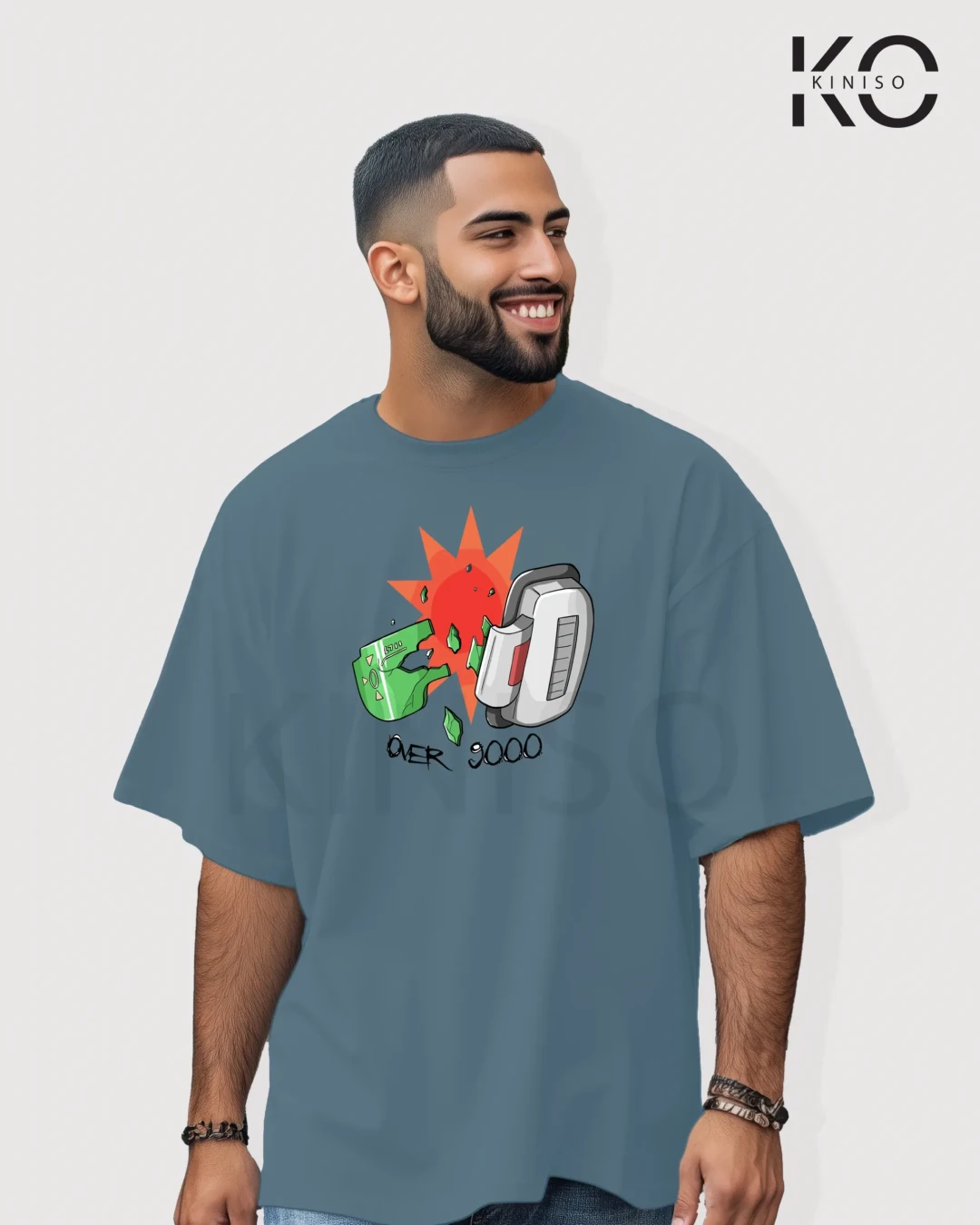 Retro Arcade 9000 Console Drop Shoulder Gaming T-Shirt