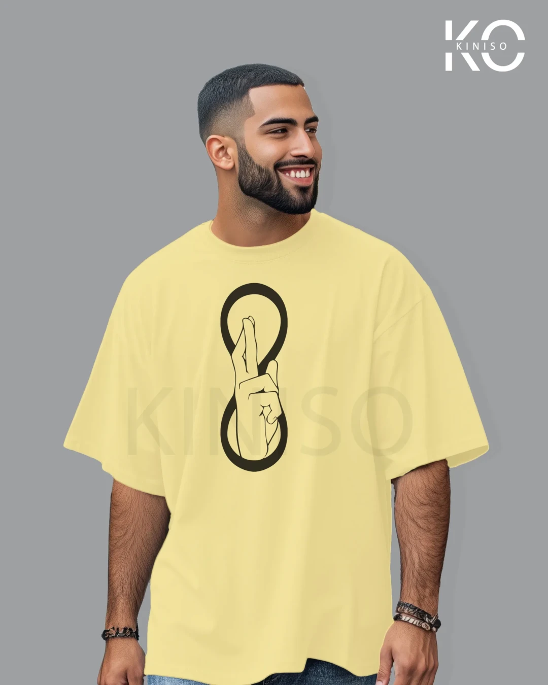 Satoru Gojo "Limitless Void" Drop Shoulder Anime T-Shirt