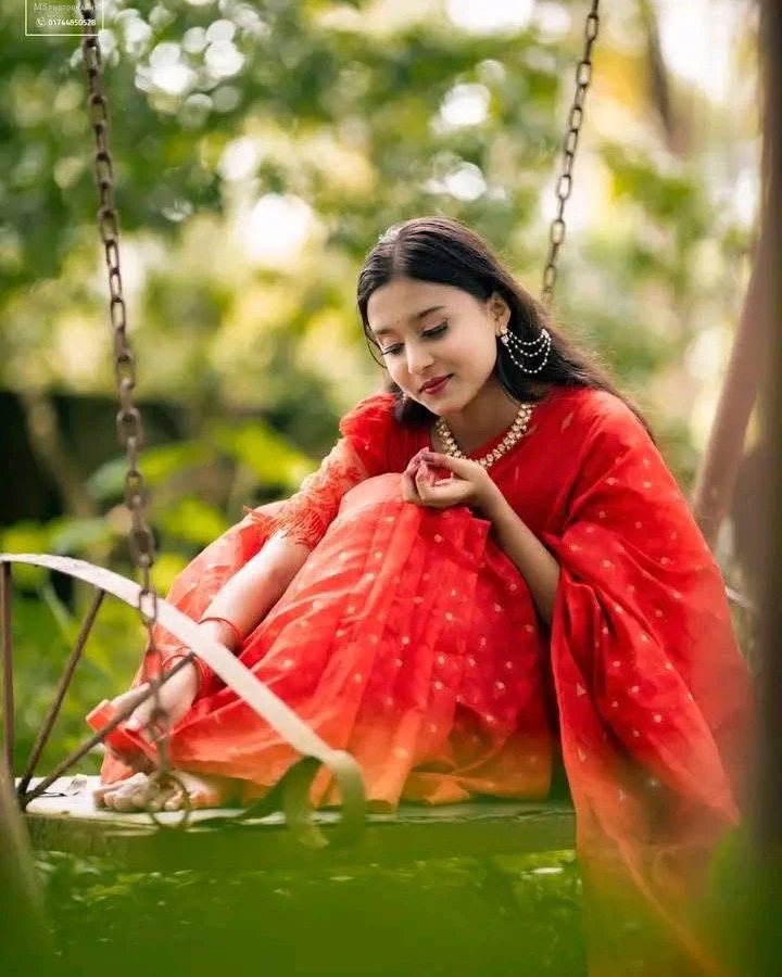 Traditional Nakful Jamdani Saree