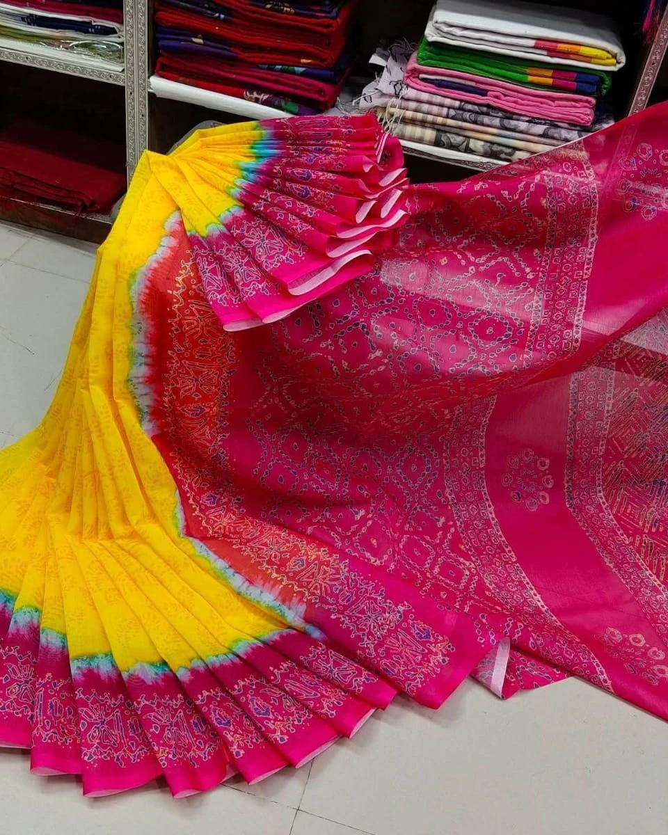 Women's Falguni Special Chanderi Silk Saree