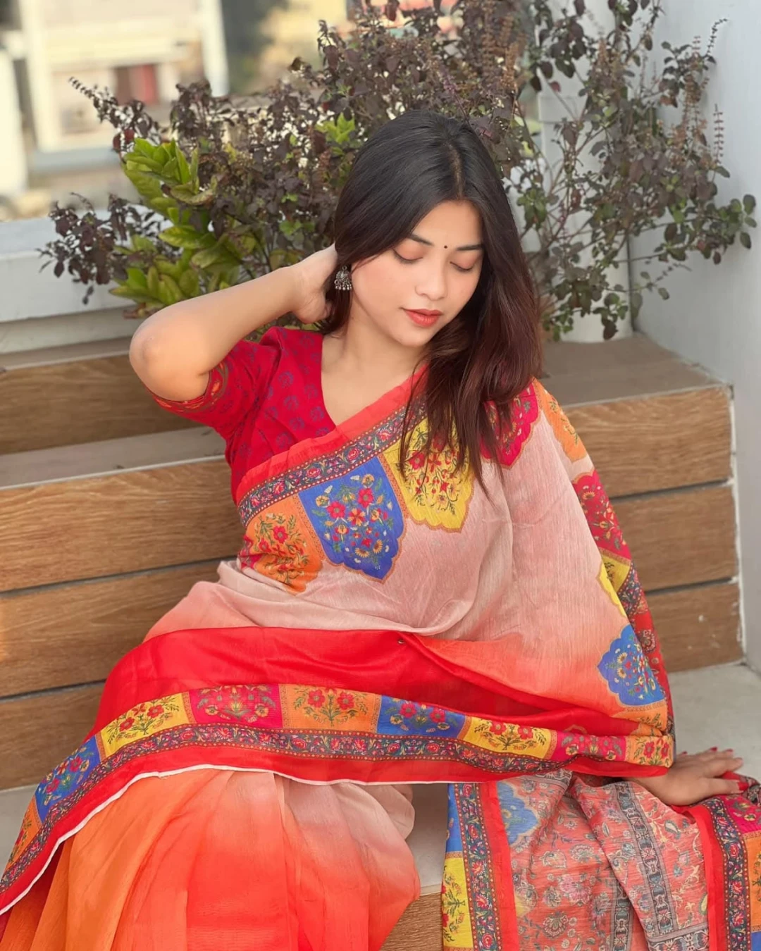 Falguni Special Chanderi Silk Saree