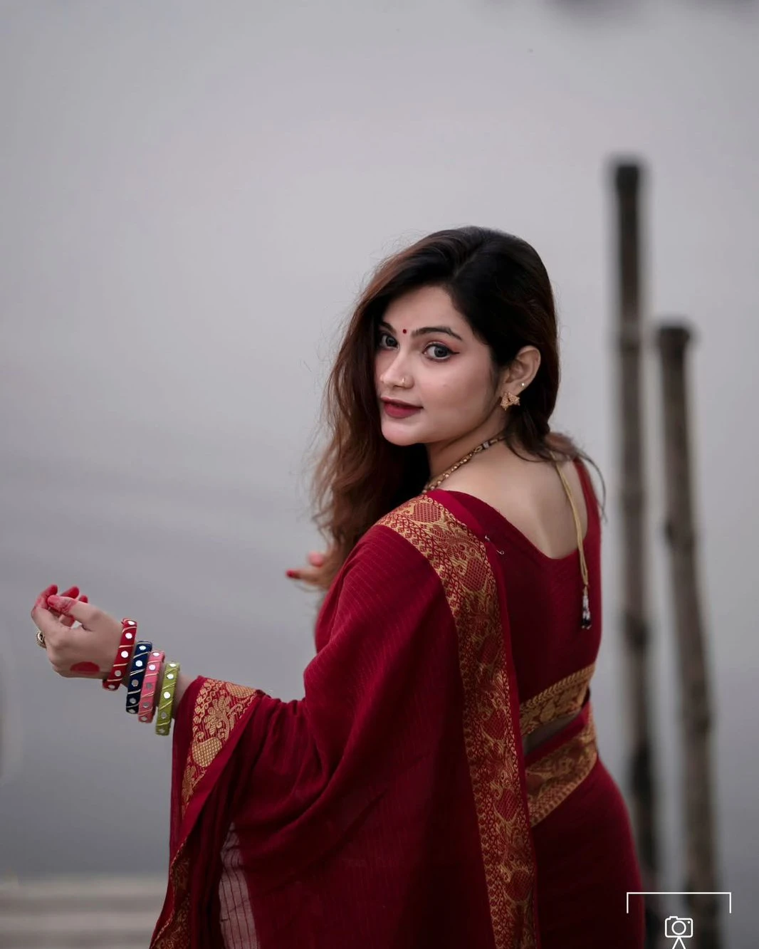 Women's Exclusive Cotton Nakshi Paar Saree