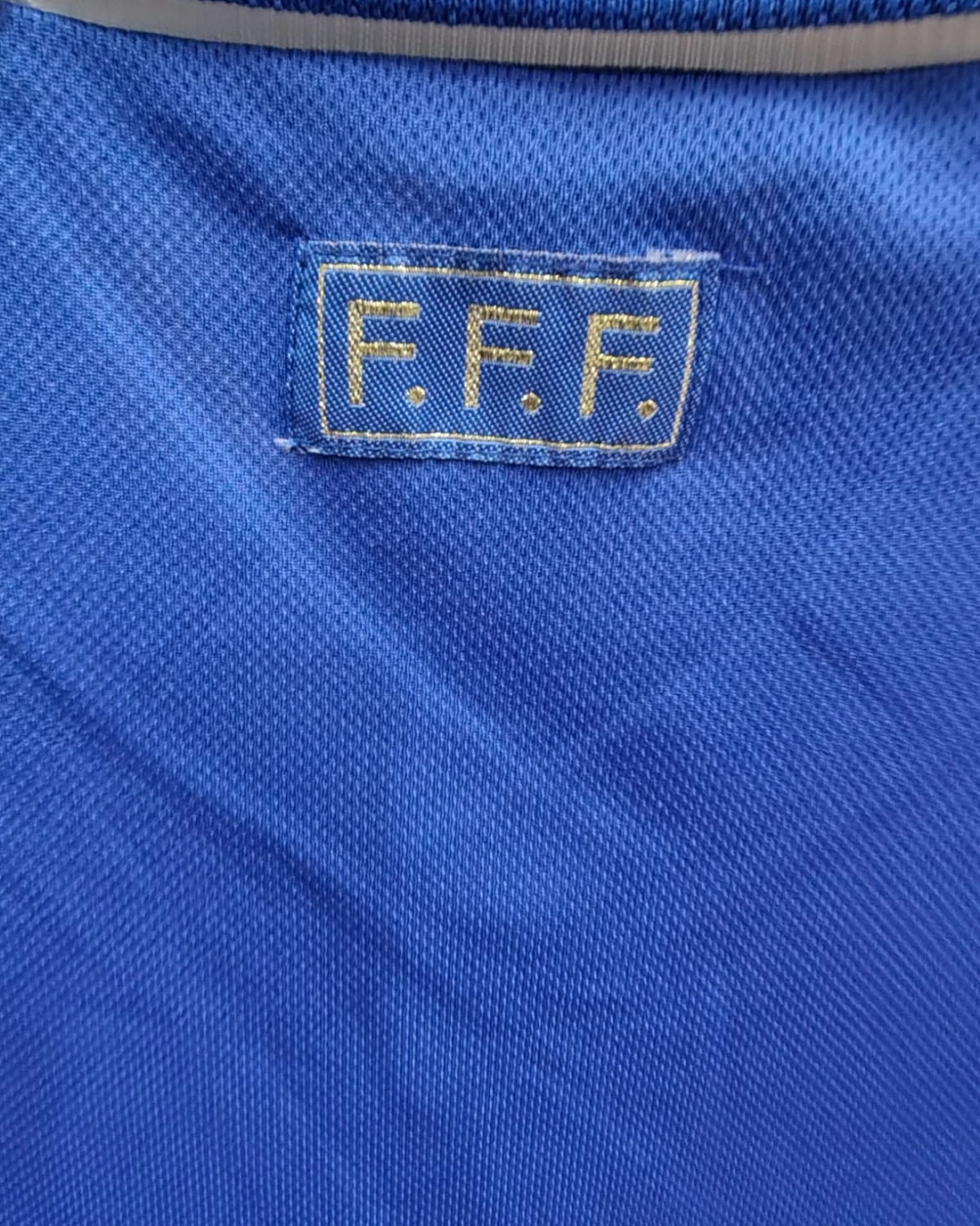 France Home 1998 World Cup Retro Player Edition Football Jersey