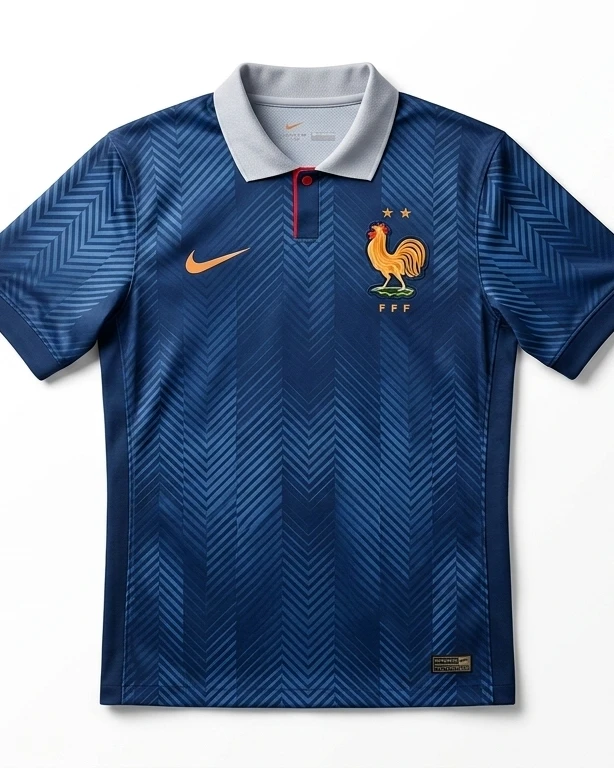 France Home Player Edition Football Jersey