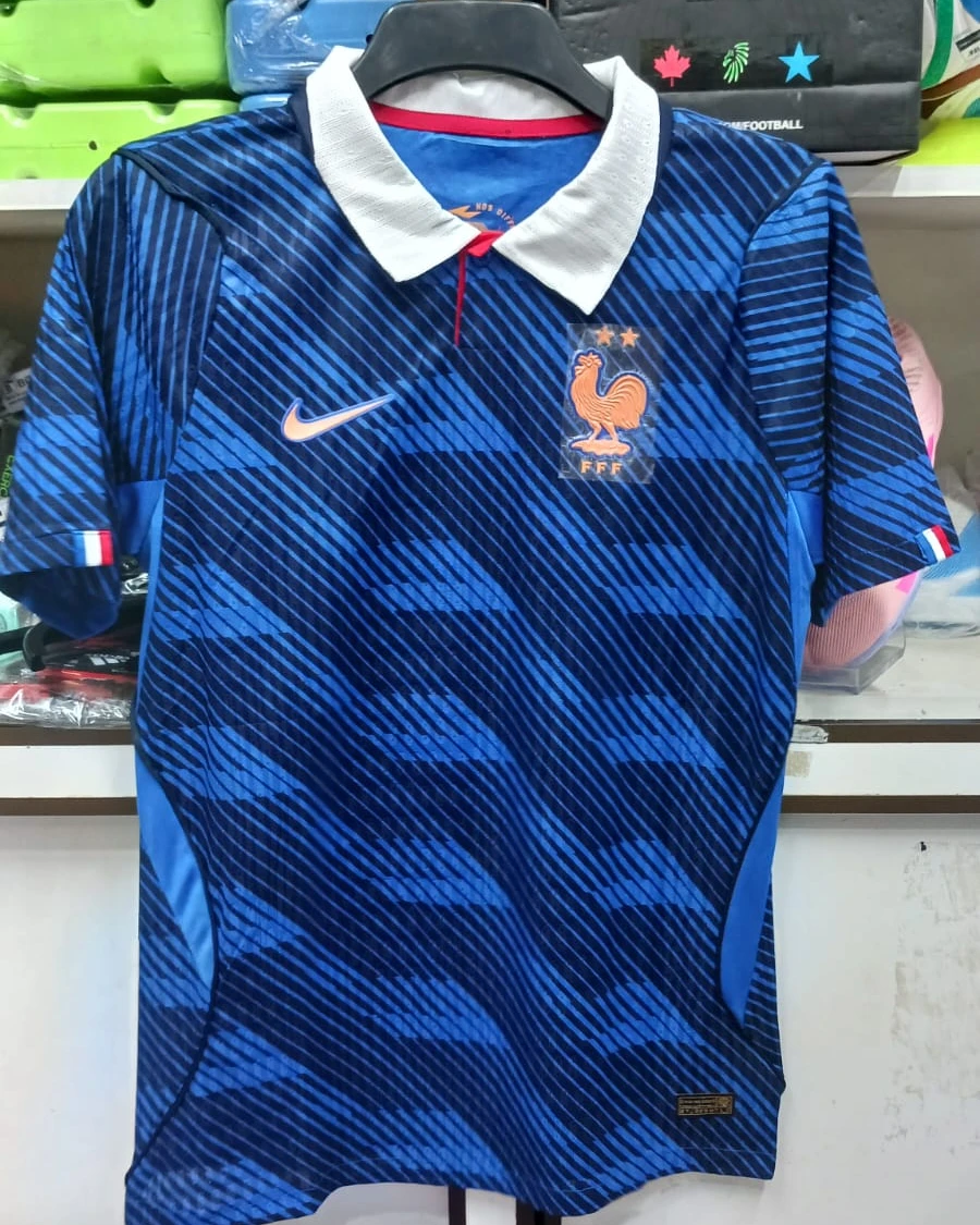 France Home Player Edition Football Jersey