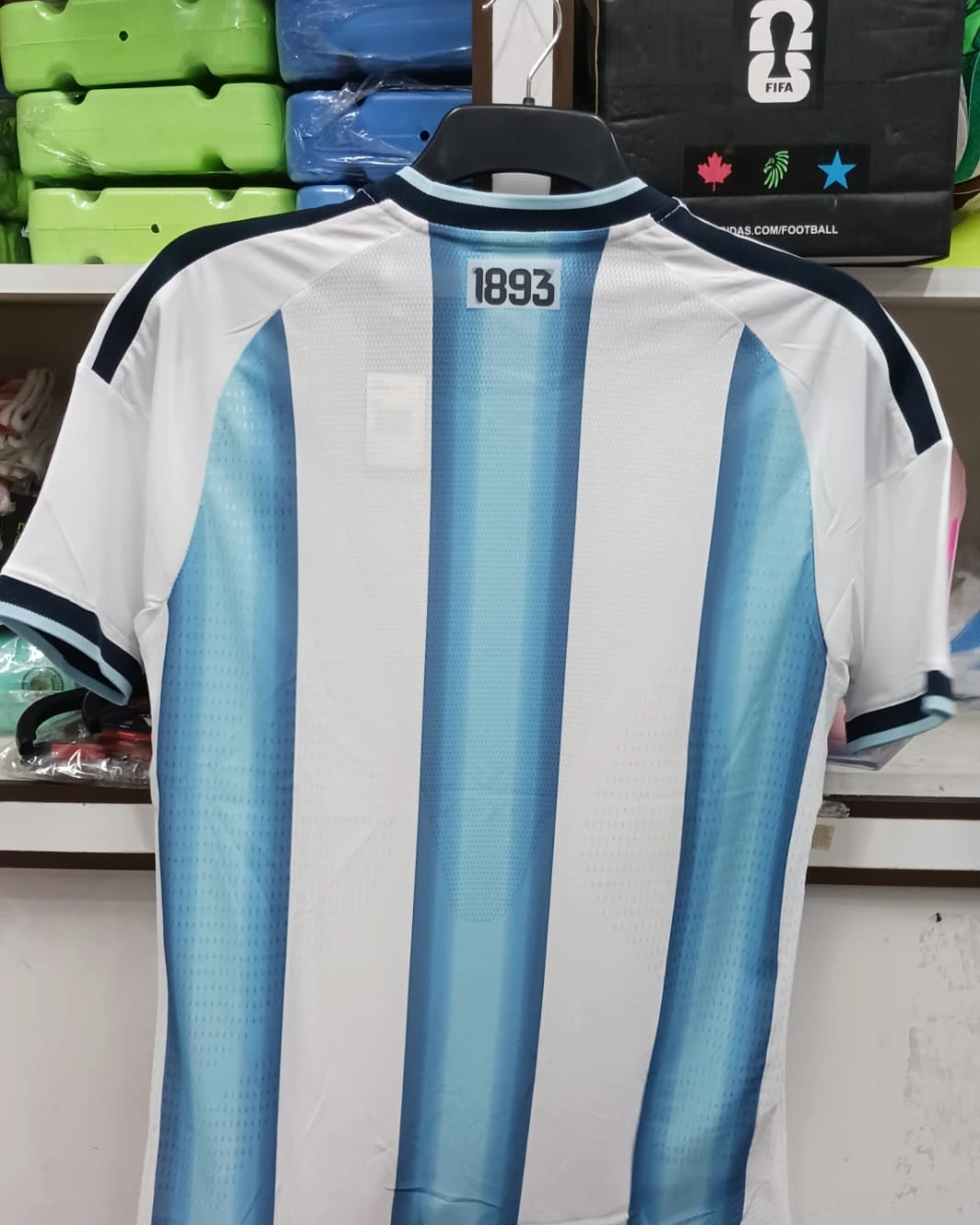 Argentina Home Player Edition Football Jersey